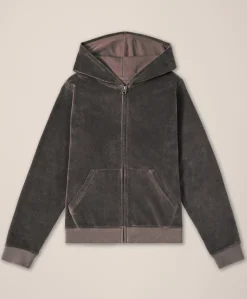 Women Pact Organic Pure Velour Zip Hoodie
