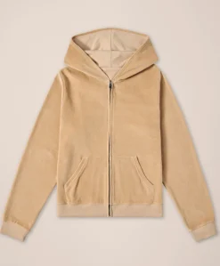 Women Pact Organic Pure Velour Zip Hoodie