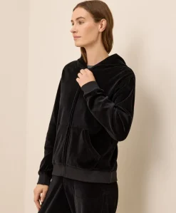 Women Pact Organic Pure Velour Zip Hoodie