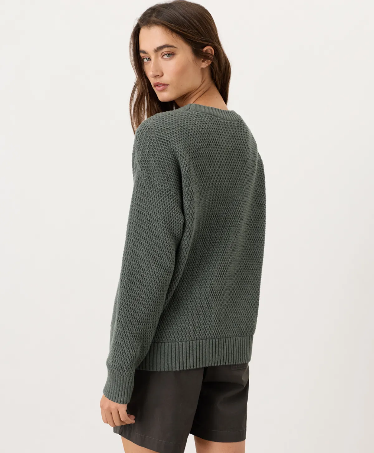 Women Pact Organic Shoreline Pullover Sweater