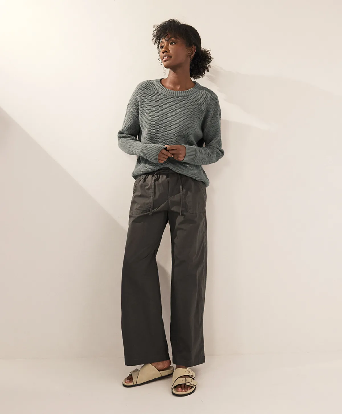 Women Pact Organic Shoreline Pullover Sweater