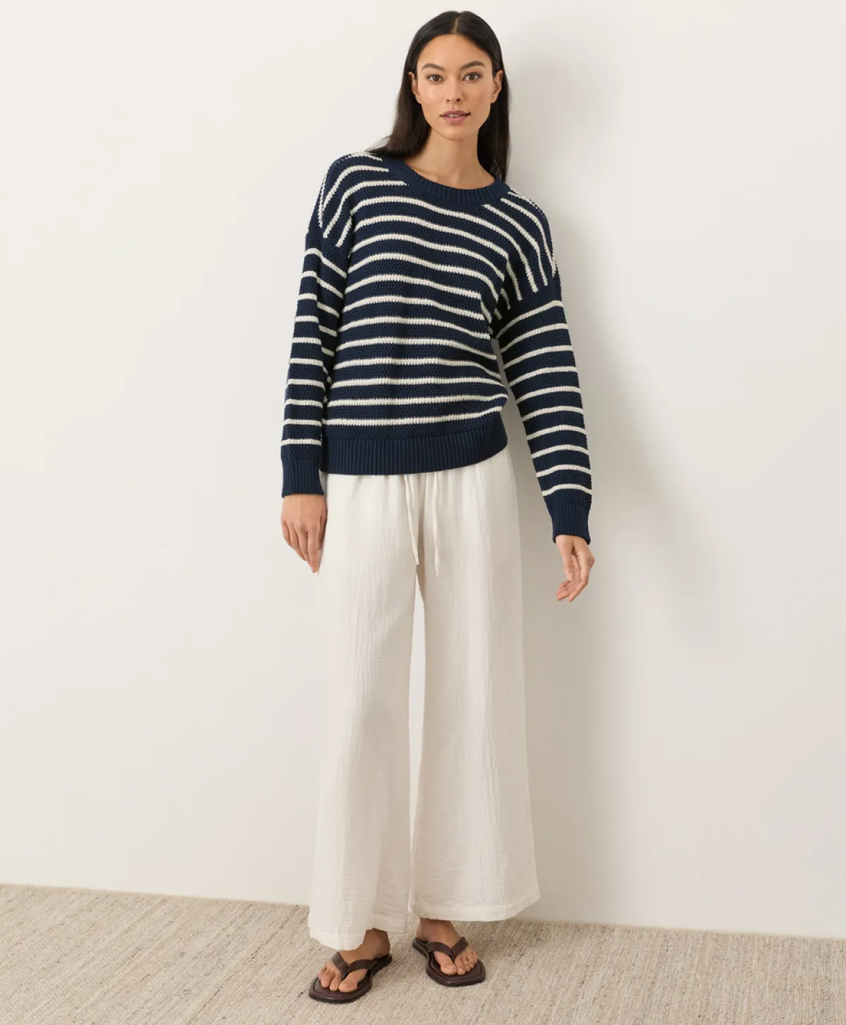 Women Pact Organic Shoreline Pullover Sweater
