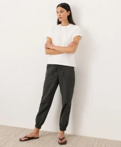 Women Pact Organic Soft-Slub Essential Crewneck Tee