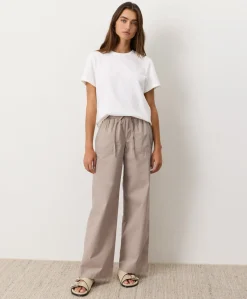 Women Pact Organic Soft-Slub Essential Crewneck Tee