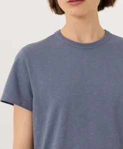 Women Pact Organic Soft-Slub Essential Crewneck Tee