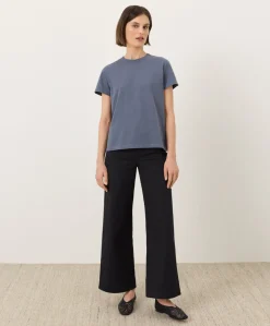 Women Pact Organic Soft-Slub Essential Crewneck Tee
