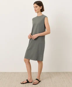 Women Pact Organic Soft-Slub Essential Easy Muscle Tee Dress