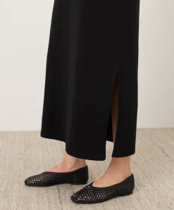 Women Pact Organic Soft-Slub Essential Easy Muscle Tee Maxi Dress