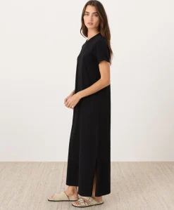 Women Pact Organic Soft-Slub Essential Easy Tee Maxi Dress