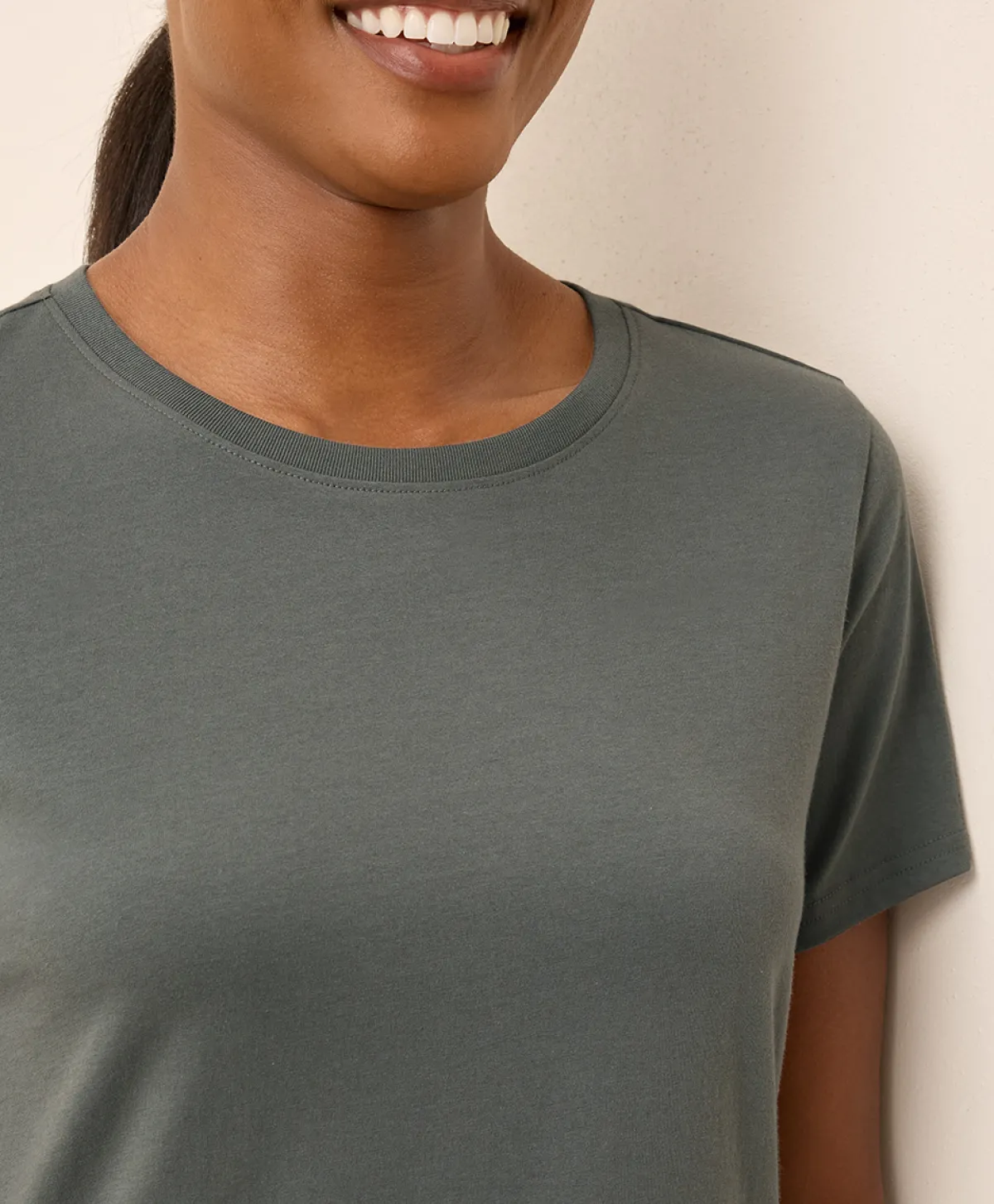 Women Pact Organic Softspun Crew Neck Tee