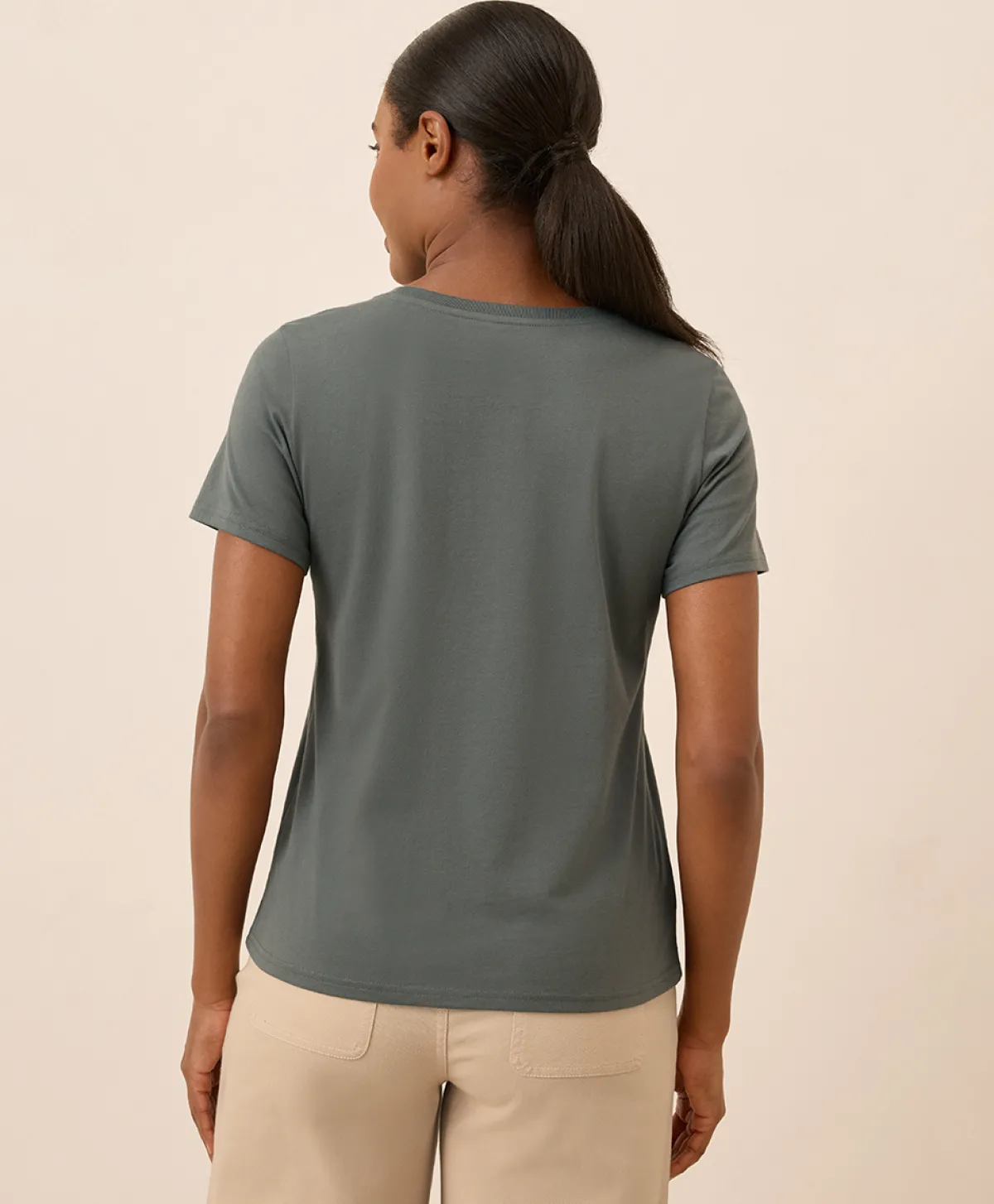 Women Pact Organic Softspun Crew Neck Tee