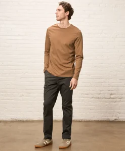 Pact Organic Softspun Essential Crewneck Long Sleeve Tee