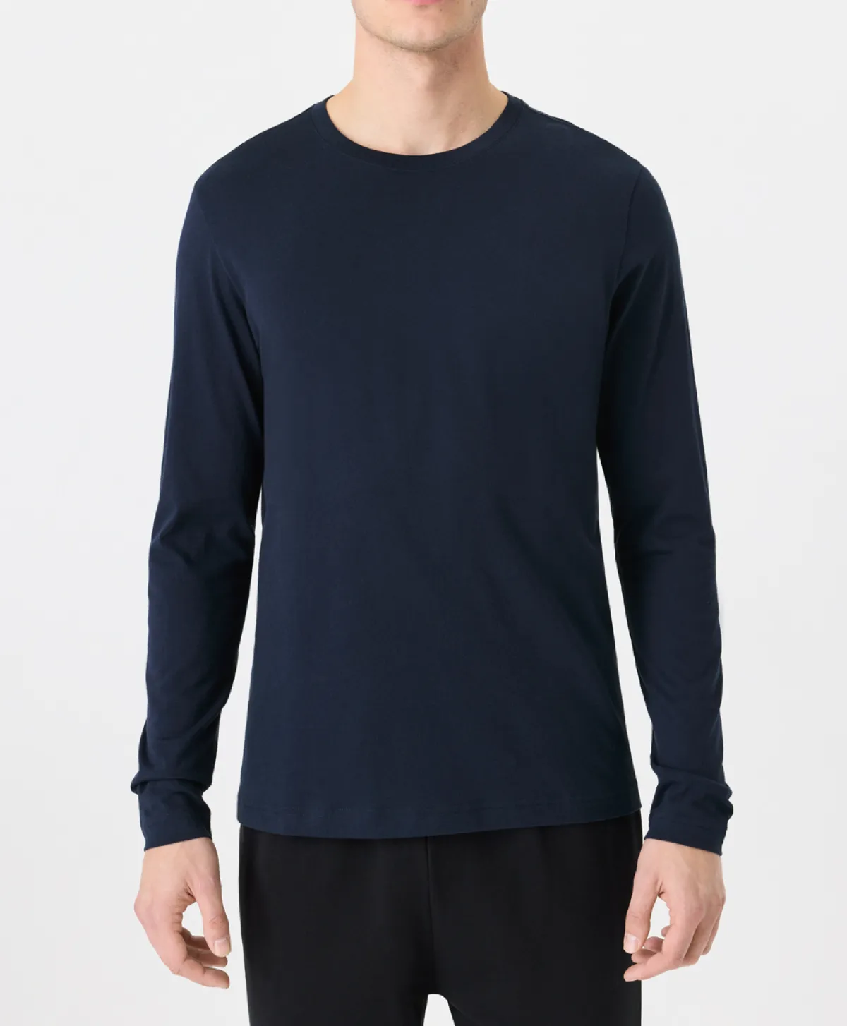 Pact Organic Softspun Essential Crewneck Long Sleeve Tee