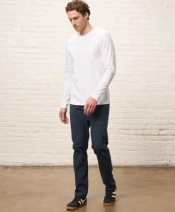 Pact Organic Softspun Essential Crewneck Long Sleeve Tee