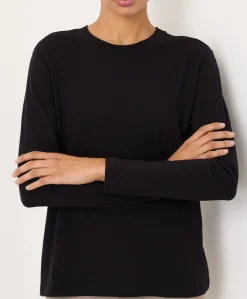 Women Pact Organic Softspun Essential Crewneck Long Sleeve Tee