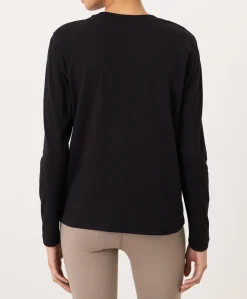 Women Pact Organic Softspun Essential Crewneck Long Sleeve Tee