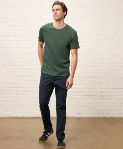Pact Organic Softspun Essential Pocket Crew Tee