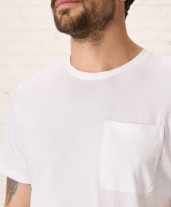 Pact Organic Softspun Essential Pocket Crew Tee