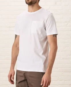 Pact Organic Softspun Essential Pocket Crew Tee