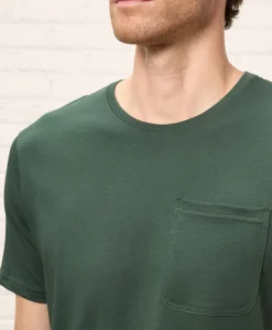 Pact Organic Softspun Essential Pocket Crew Tee