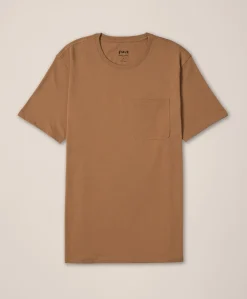 Pact Organic Softspun Essential Pocket Crew Tee