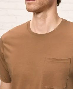 Pact Organic Softspun Essential Pocket Crew Tee