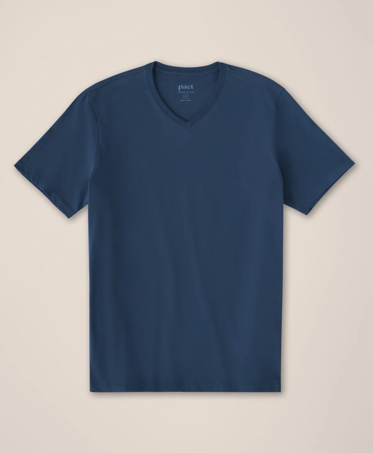 Pact Organic Softspun Essential V-Neck Tee