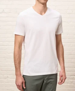 Pact Organic Softspun Essential V-Neck Tee