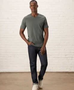 Pact Organic Softspun Essential V-Neck Tee