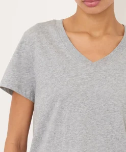 Women Pact Organic Softspun Essential V-Neck Tee