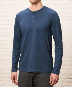 Pact Organic Softspun Long Sleeve Henley
