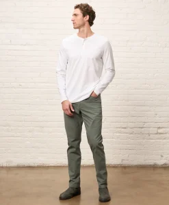 Pact Organic Softspun Long Sleeve Henley