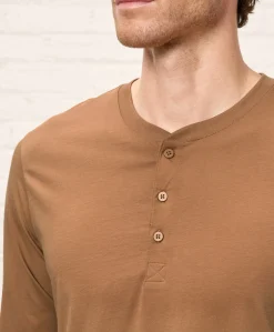 Pact Organic Softspun Long Sleeve Henley
