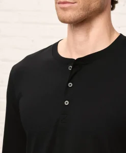 Pact Organic Softspun Long Sleeve Henley