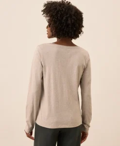 Women Pact Organic Softspun Long Sleeve Scoop Neck Tee