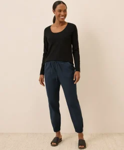 Women Pact Organic Softspun Long Sleeve Scoop Neck Tee