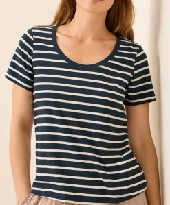 Women Pact Organic Softspun Scoop Neck Tee