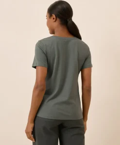 Women Pact Organic Softspun Scoop Neck Tee