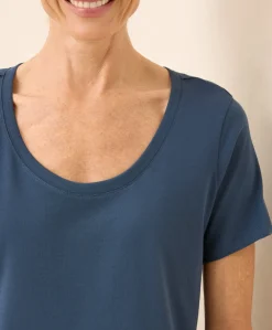 Women Pact Organic Softspun Scoop Neck Tee