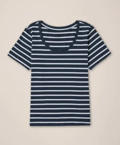 Women Pact Organic Softspun Scoop Neck Tee