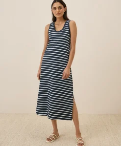 Women Pact Organic Softspun Tank Midi Dress