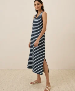 Women Pact Organic Softspun Tank Midi Dress