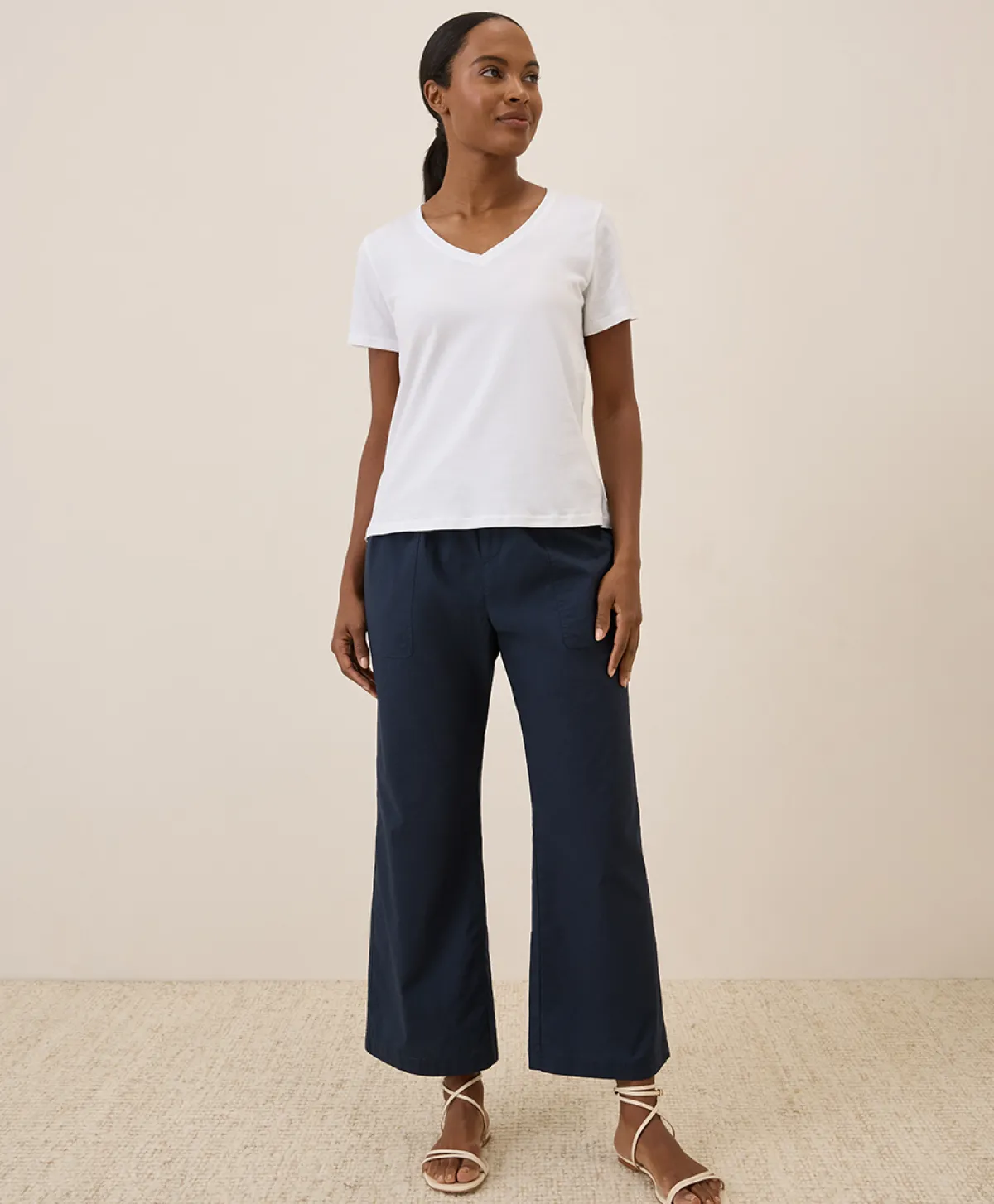Women Pact Organic Softspun V-Neck Tee