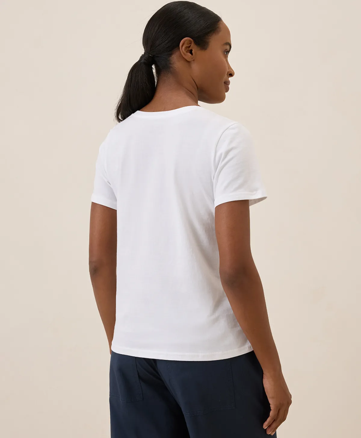 Women Pact Organic Softspun V-Neck Tee