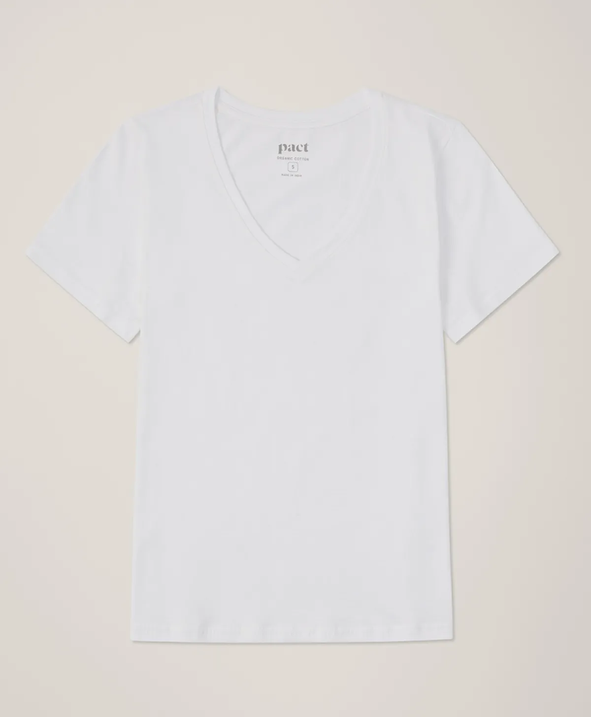 Women Pact Organic Softspun V-Neck Tee
