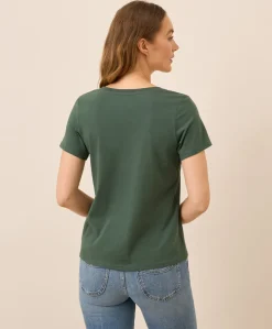 Women Pact Organic Softspun V-Neck Tee