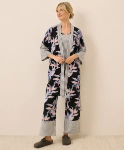 Women Pact Organic Staycation Short Robe