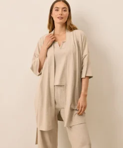 Women Pact Organic Staycation Short Robe