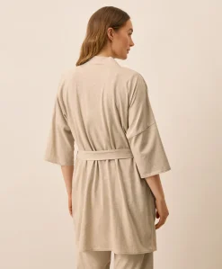 Women Pact Organic Staycation Short Robe
