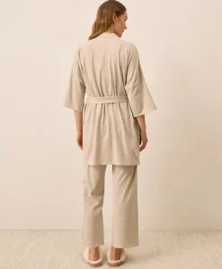 Women Pact Organic Staycation Short Robe